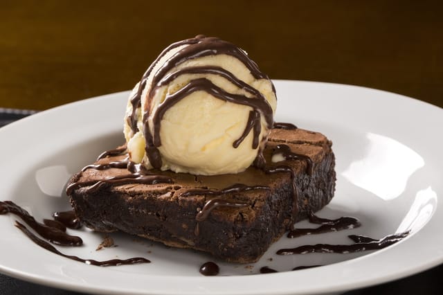 Brownie and Ice Cream